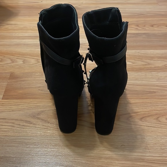 Lilian Black Studded Boots (TheseThreeBoutique) - Picture 9 of 11